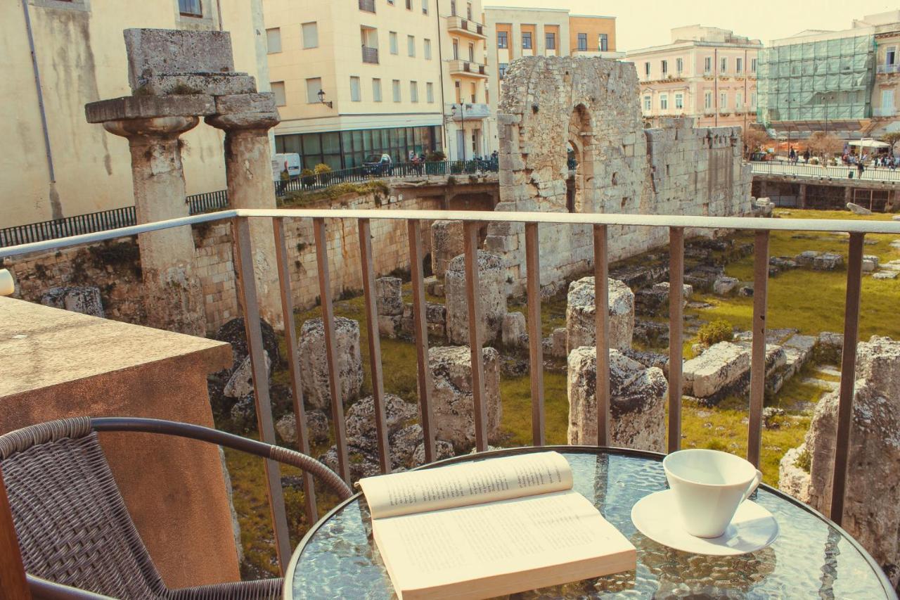 Apollonion Hh Above Apollo'S Temple Ortygia Lejlighed Syracuse Eksteriør billede