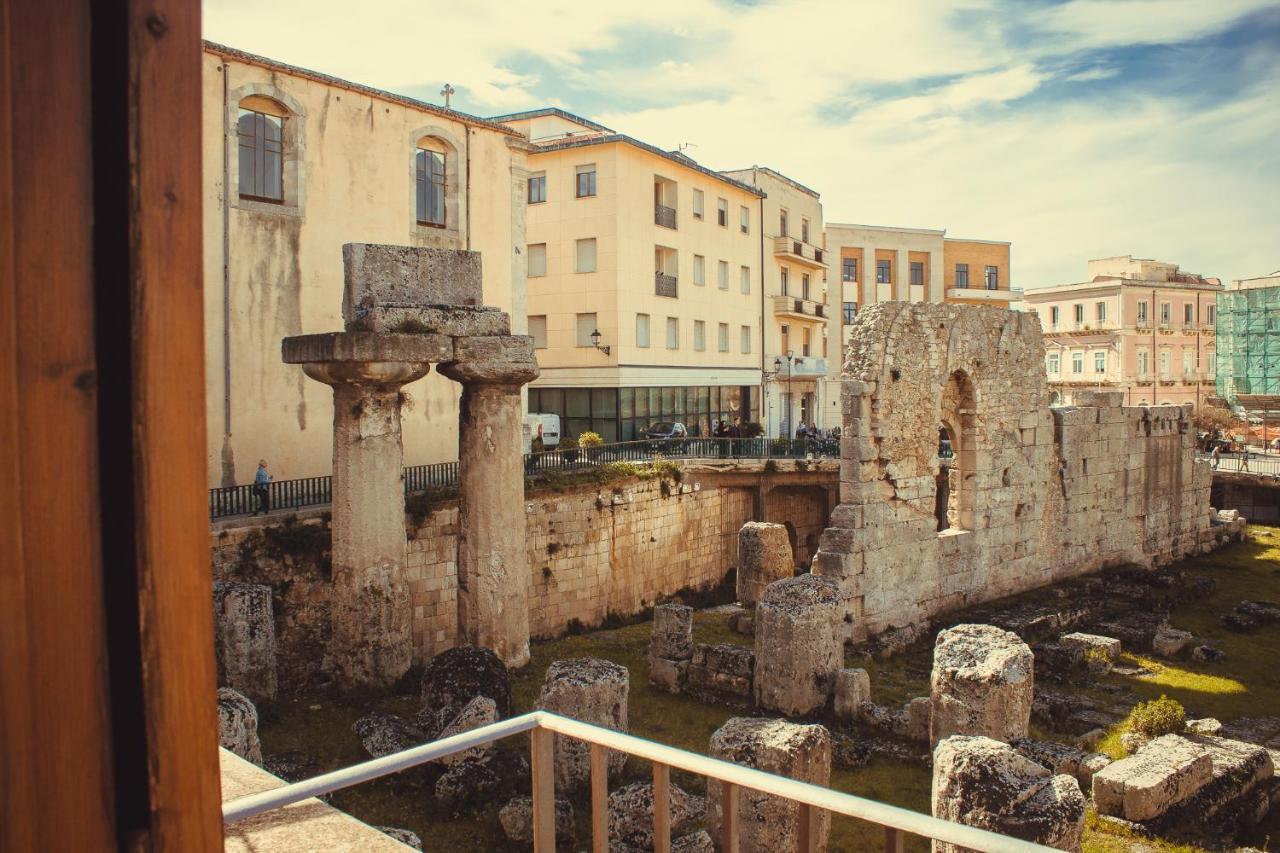 Apollonion Hh Above Apollo'S Temple Ortygia Lejlighed Syracuse Eksteriør billede