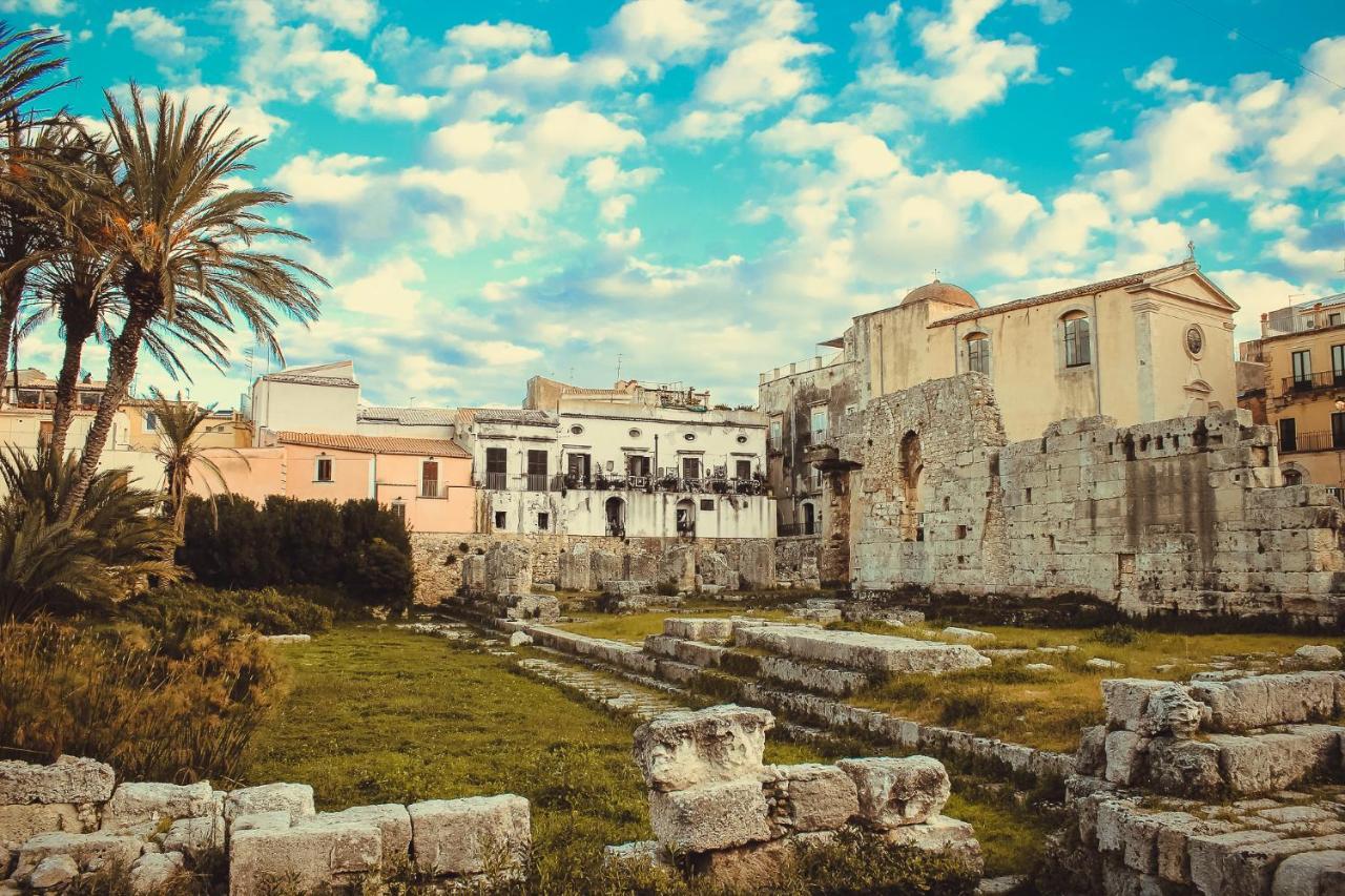 Apollonion Hh Above Apollo'S Temple Ortygia Lejlighed Syracuse Eksteriør billede