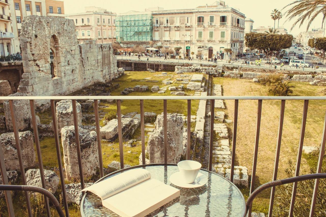 Apollonion Hh Above Apollo'S Temple Ortygia Lejlighed Syracuse Eksteriør billede