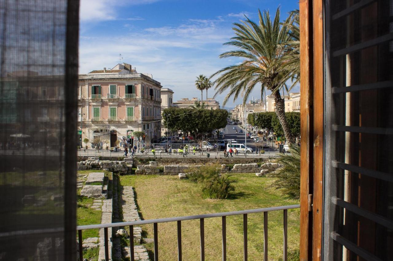 Apollonion Hh Above Apollo'S Temple Ortygia Lejlighed Syracuse Eksteriør billede