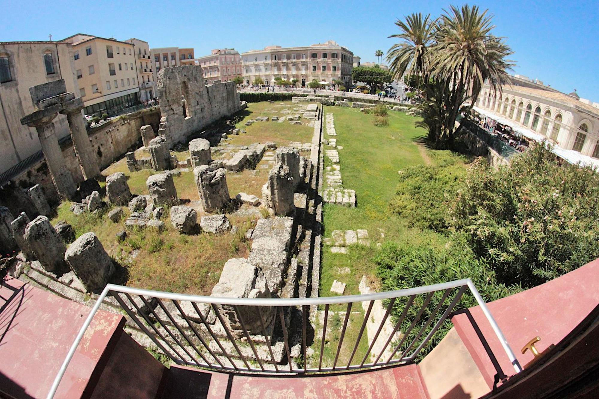 Apollonion Hh Above Apollo'S Temple Ortygia Lejlighed Syracuse Eksteriør billede