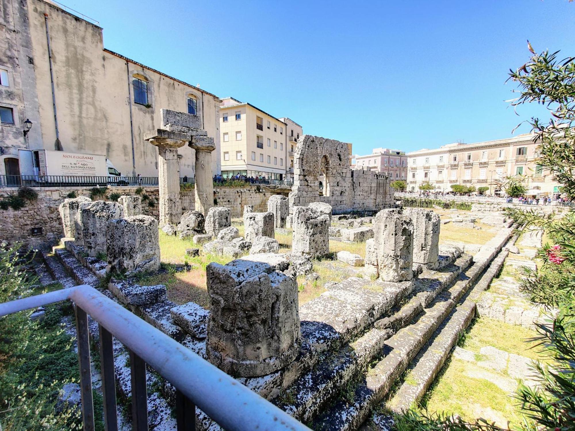 Apollonion Hh Above Apollo'S Temple Ortygia Lejlighed Syracuse Værelse billede