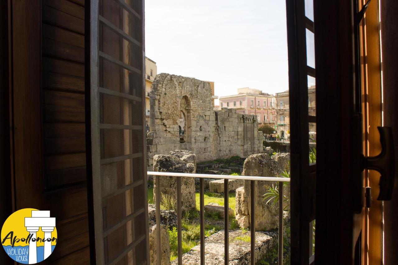 Apollonion Hh Above Apollo'S Temple Ortygia Lejlighed Syracuse Eksteriør billede